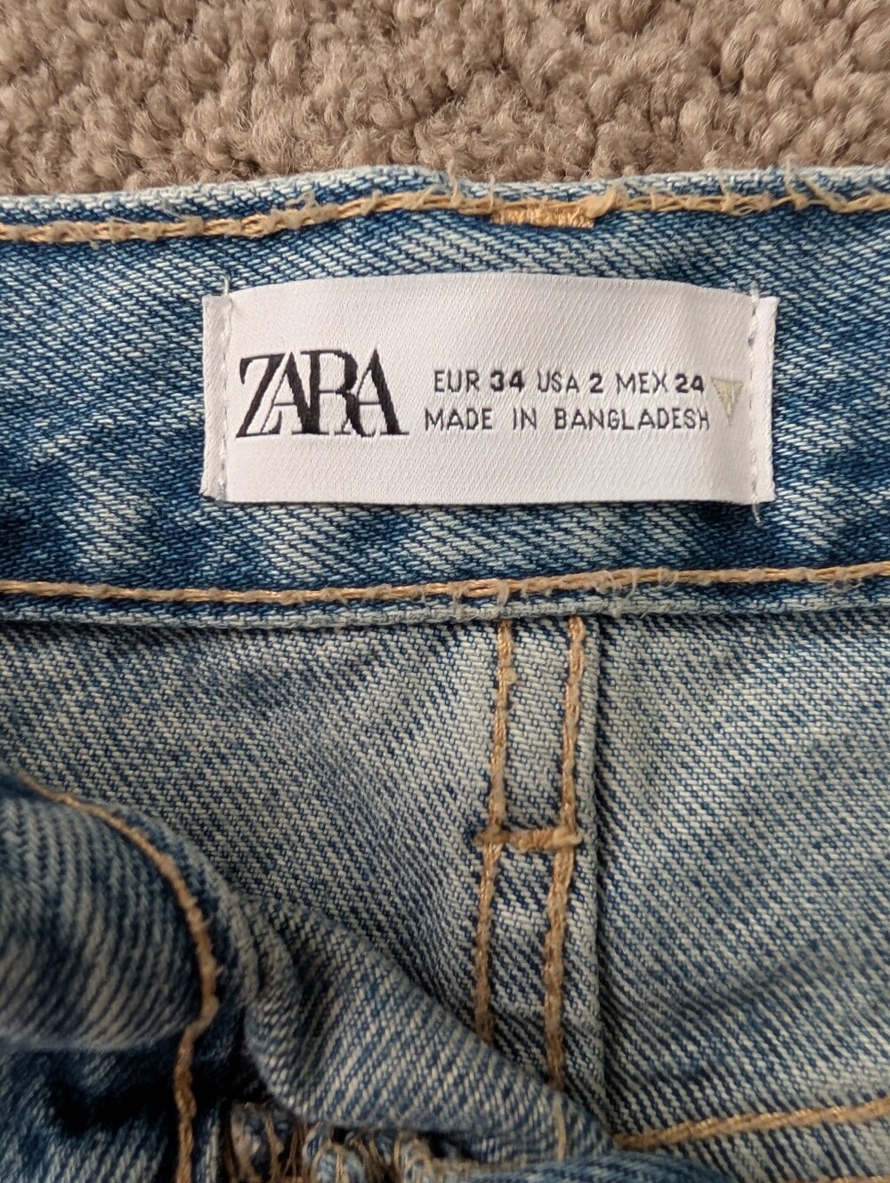 ZARA Denim Shorts